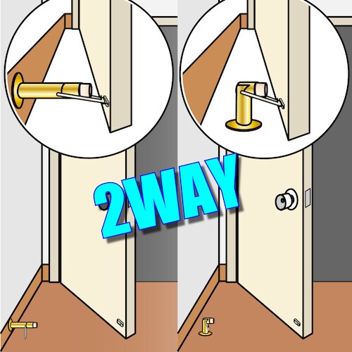 WAKI ワンタッチ兼用戸当り BH−812 ゴー