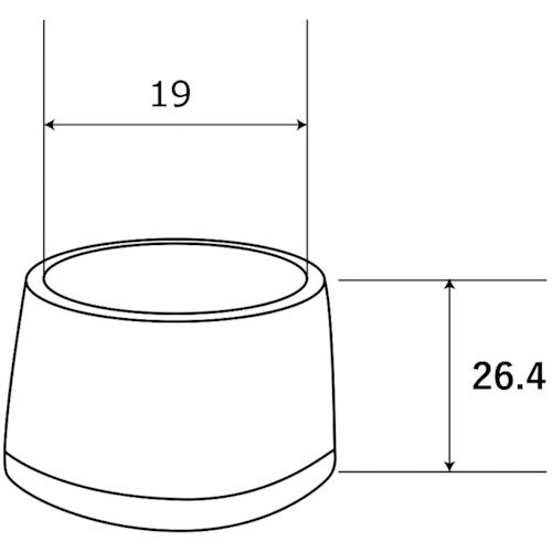 GT−513 丸パイプ用 パイプキャップ