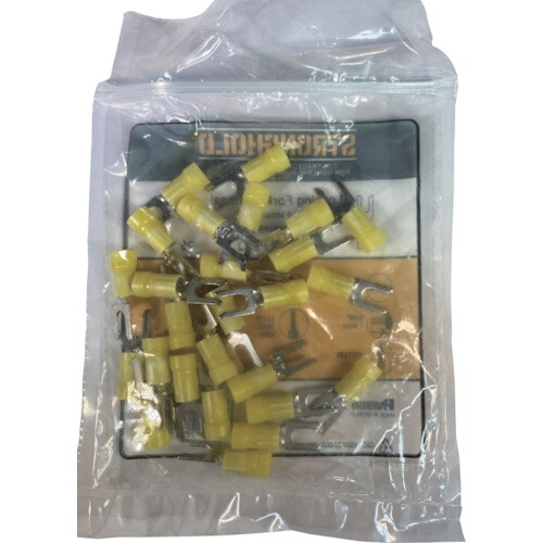 ストロングホールド ビニール絶縁被覆付圧着端子(抜