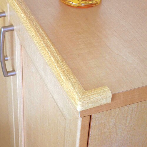 安心クッション L字型 木目ライト 2個