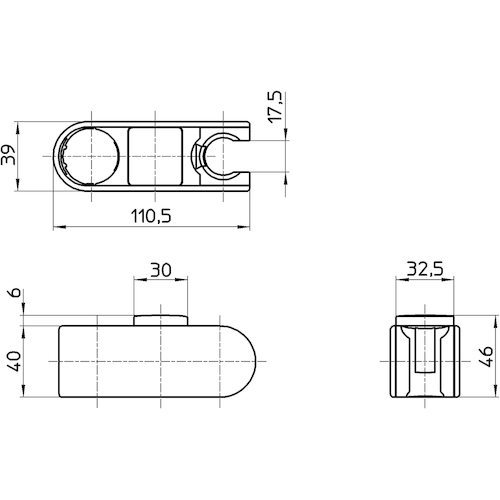 SANEI スライドシャワーハンガー