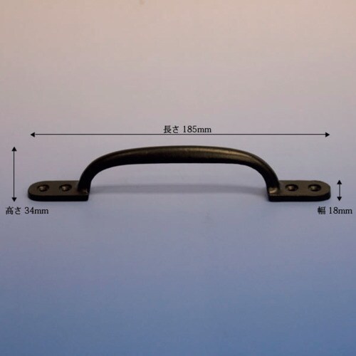 WAKI スタンダードハンドル IK−197 L1