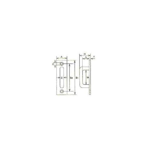 水本 アイプレート ステンレス ロングアイ 15m