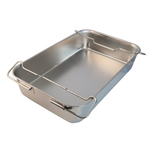 給食バット・運搬型(積み重ねハンドル付) 研磨有