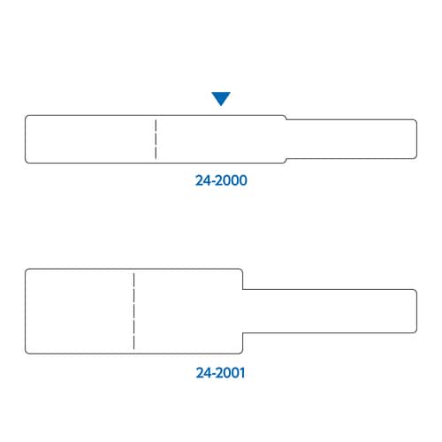 プリンター対応識別用ケーブルラベルスリム10セット