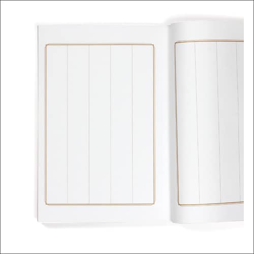 和綴本 半紙判 王朝 5行罫 10セット