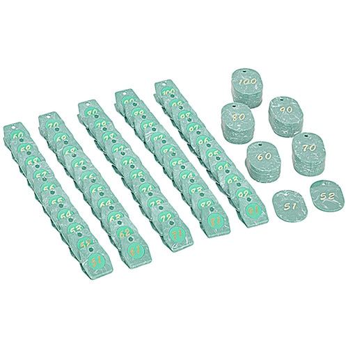 マーブルクロークチケット51から100緑 3セット