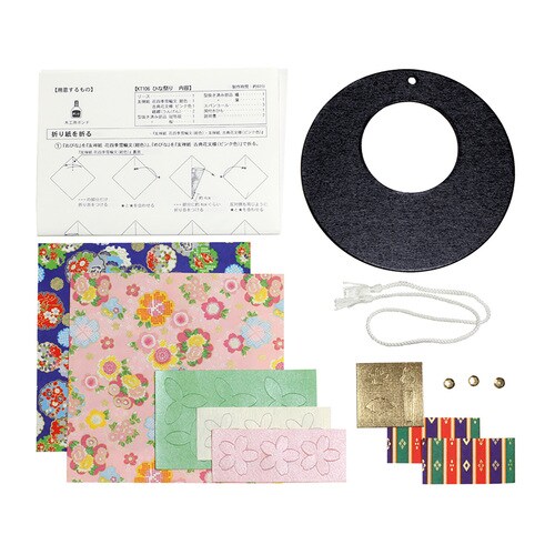 リース飾り 手作キット ひな祭り 10セット