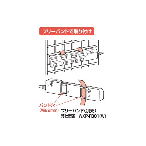 耐雷SW付タップ(ブレーカー)