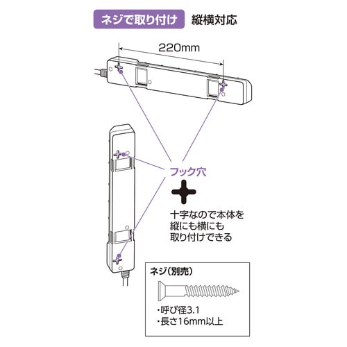 耐雷SW付タップ