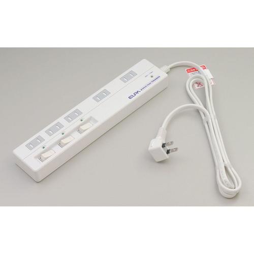 耐雷サージ付マルチタップ 5P1.5M