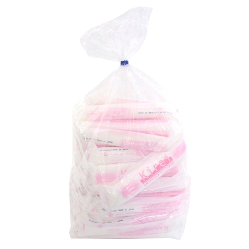 ウェットタオル kirei丸型ワイド・ピンク