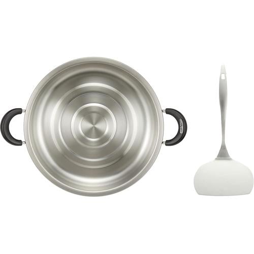 厳選道具 ステンレス煮魚鍋 30cm