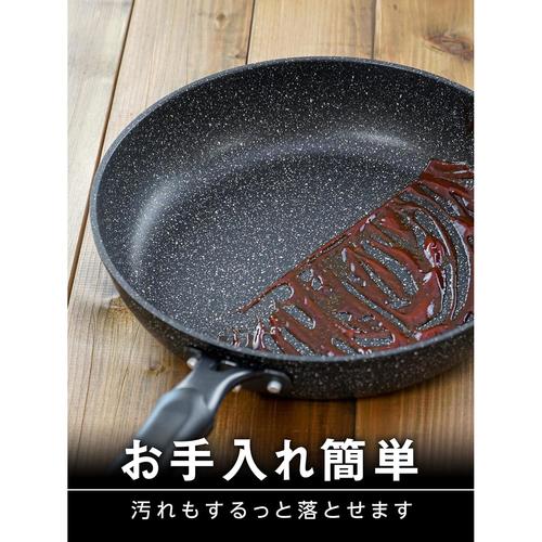 ダブルマーブルα ミニフライパン 18cm