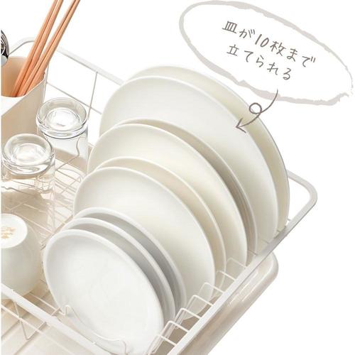 ブランス 水切りかご 大 流れるトレー