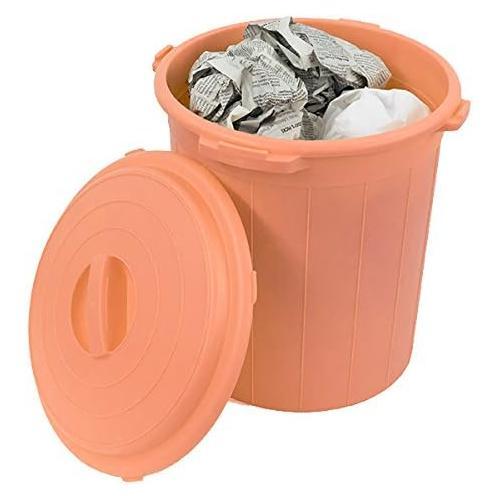 ルームペール 丸 17L ニューオレンジ 2セット