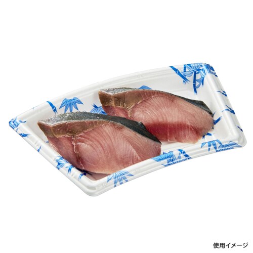 鮮魚トレー 竹扇 102 笹内 16セット