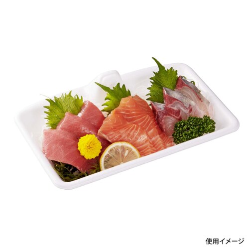 刺身容器 ブリッジトレー 30 白 12セット