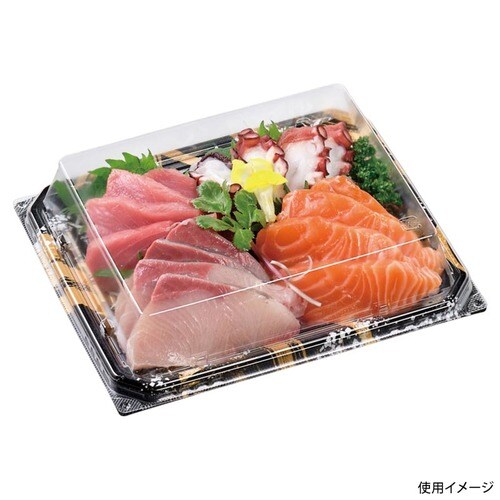 刺身容器 カレン20−16 本体 ささ嵐金 ×12