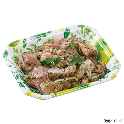 メガプレート20−15(30)平ブーケ緑×12