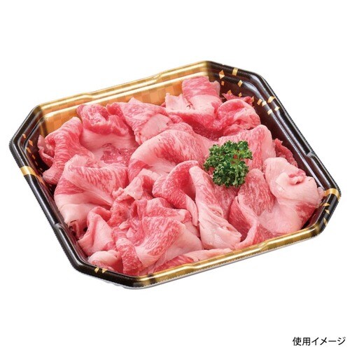 発泡トレー しゃぶしゃぶ2人浅LS 波格子金×12