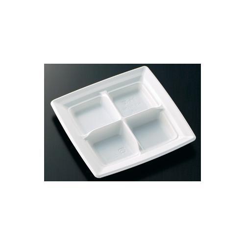 軽食容器 CT沙楽 KS18−18−A W 身×4