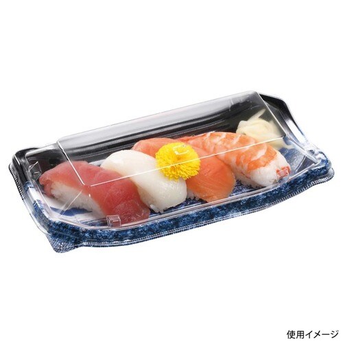 四季皿1−4 本体 うち波黒紺 18セット