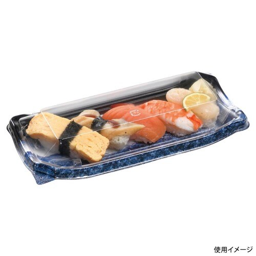 四季皿1−5 本体 うち波黒紺 16セット