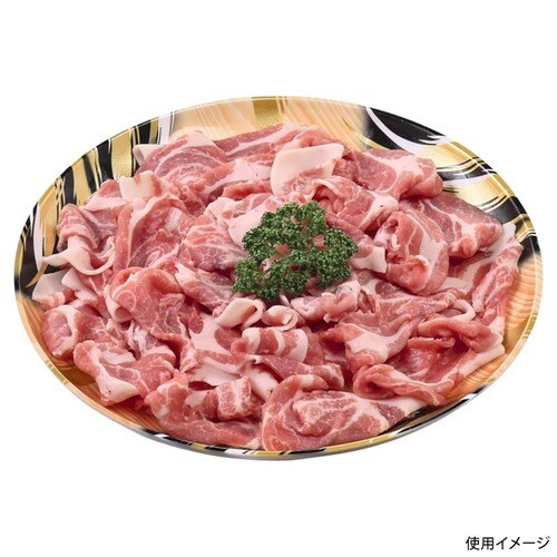 発泡トレーしゃぶしゃぶ255本体風紋木目黒×8