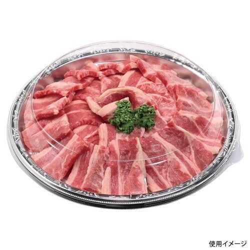 発泡トレーMSF−丸250R本体デラックス黒×16