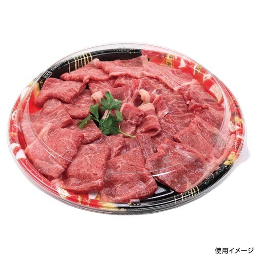 発泡トレーMSF−丸300R本体波舞姫赤×20