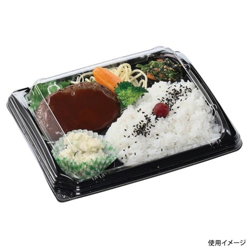 MSD竹皿膳24−19−1 黒 12セット