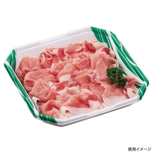 発泡トレー しゃぶしゃぶ2人浅LS きわみ緑×12