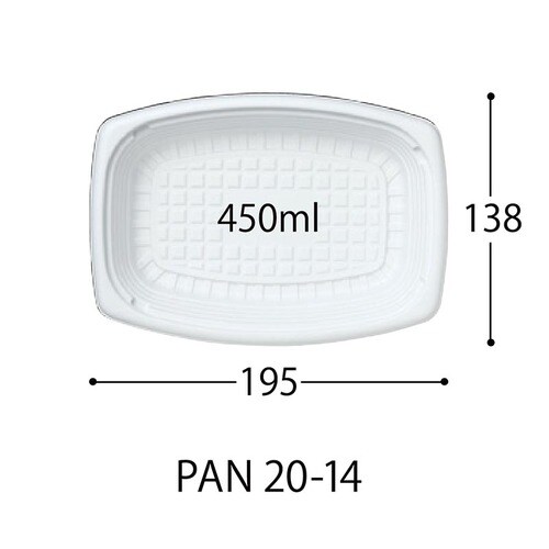 軽食容器 CT街デリPAN20−14 W 身×26