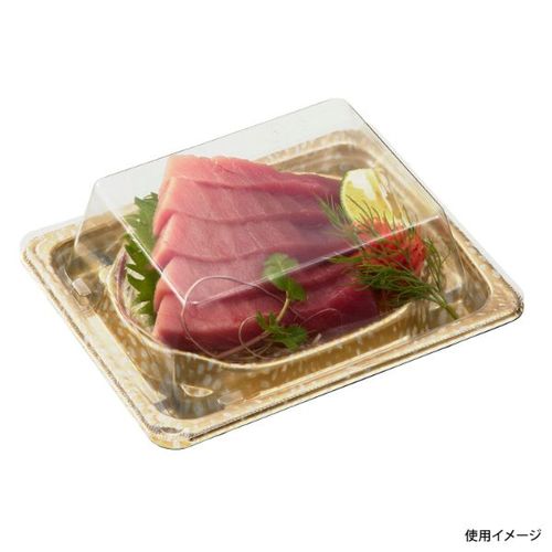 刺身容器BCF宝台15−12風光G−BK身×24