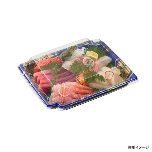 刺身容器BCFかく鉢20−16煌B−BK身×16