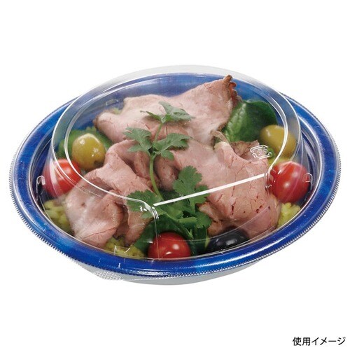 軽食容器MFPデリプレ18−16カフェブルー×12