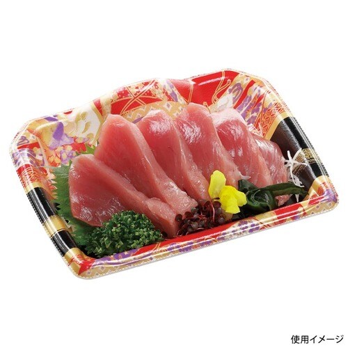 刺身容器 宝山18−14 本体 羽織赤 20セット