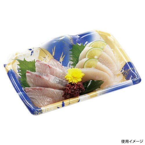 刺身容器 宝山20−14 本体 風光青 16セット