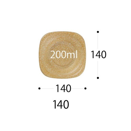 軽食容器 CT菜こまち 140 BK 身 ×18