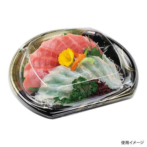 半月皿21−18 本体 月見金 18セット