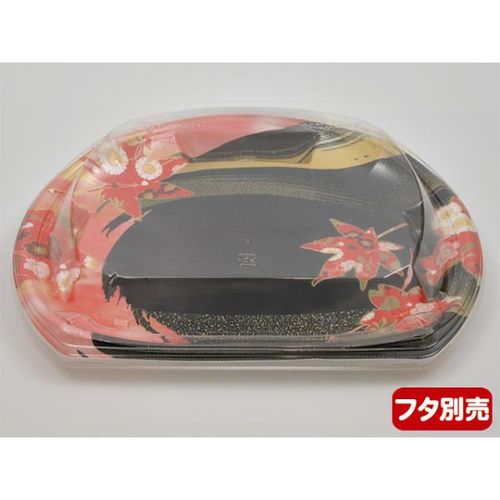 半月皿26−22 本体 風花赤 12セット