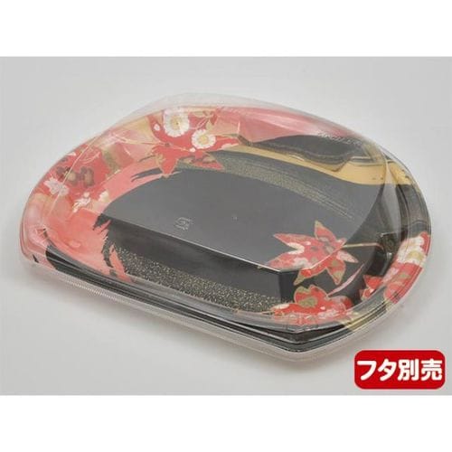 半月皿26−22 本体 風花赤 12セット