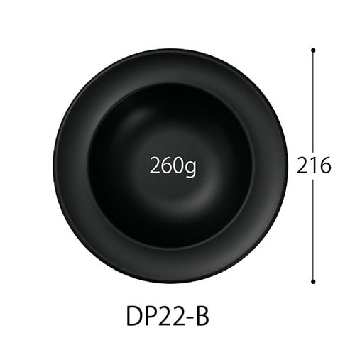 軽食容器 SD DP22−B BK 身