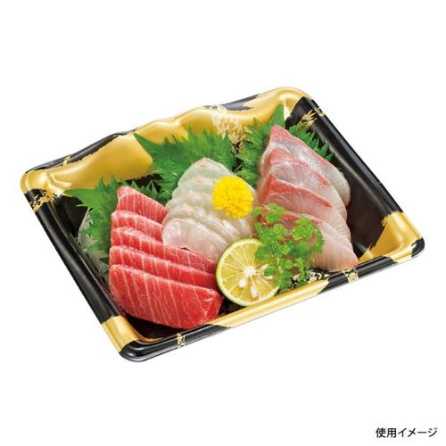 刺身容器 みやま20−16 筆千代BK 18セット