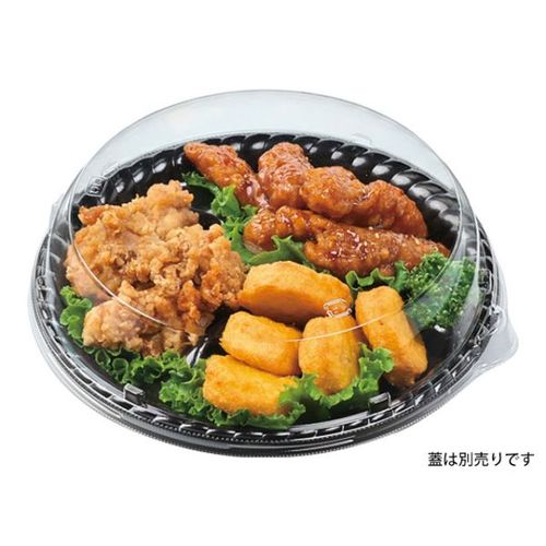 ティアラプラッター丸10 本体 黒 24セット