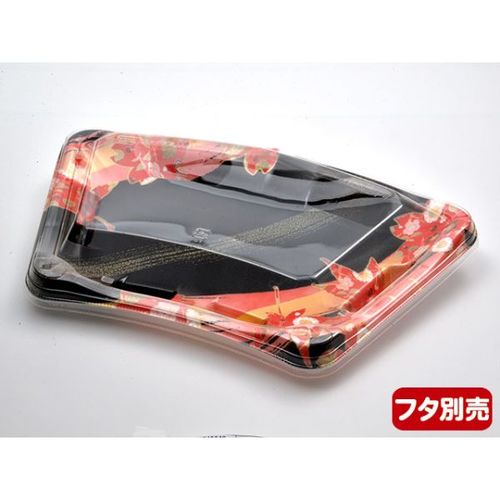 扇皿29−19(V1) 本体 風花赤 12セット