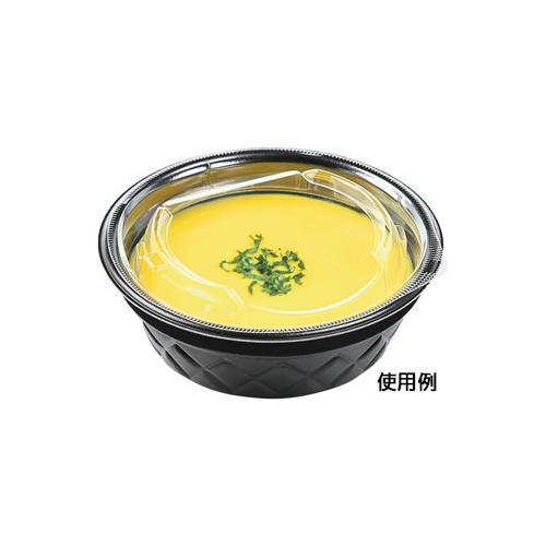 MFP丸カップ130(48)R 本体 黒 ×40