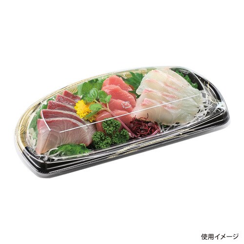 半月皿25−13 本体 月見金 18セット