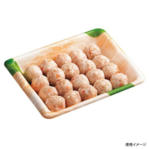 刺身容器 ほなみ 20−16 笹木肌 身−1×16